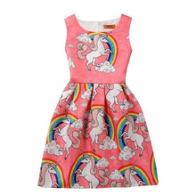 Load image into Gallery viewer, 2019 New Girls Dresses for Girls Vestidos Princess Teenagers Party Dress Summer Butterfly Dress Children Costume Kids Clothes