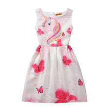 Load image into Gallery viewer, 2019 New Girls Dresses for Girls Vestidos Princess Teenagers Party Dress Summer Butterfly Dress Children Costume Kids Clothes