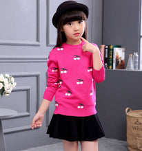 Load image into Gallery viewer, 2019 Autumn Winter Cotton Sweater Top Girls Kids pullover knitted christmas Sweaters wear Children Clothing 6 8 10 12 14 years