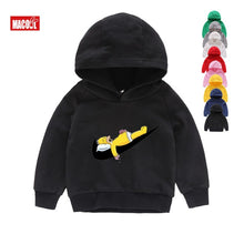 Load image into Gallery viewer, Boys Hoodies funny Children Sweatshirts cool 2019 Autumn toddler sweatshirt kids Baby Girl outfit Long Sleeves Top white for boy