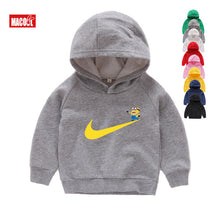 Load image into Gallery viewer, Boys Hoodies funny Children Sweatshirts cool 2019 Autumn toddler sweatshirt kids Baby Girl outfit Long Sleeves Top white for boy