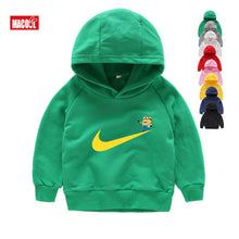 Load image into Gallery viewer, Boys Hoodies funny Children Sweatshirts cool 2019 Autumn toddler sweatshirt kids Baby Girl outfit Long Sleeves Top white for boy