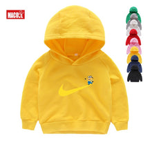 Load image into Gallery viewer, Boys Hoodies funny Children Sweatshirts cool 2019 Autumn toddler sweatshirt kids Baby Girl outfit Long Sleeves Top white for boy
