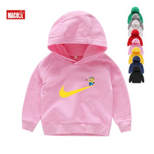 Load image into Gallery viewer, Boys Hoodies funny Children Sweatshirts cool 2019 Autumn toddler sweatshirt kids Baby Girl outfit Long Sleeves Top white for boy