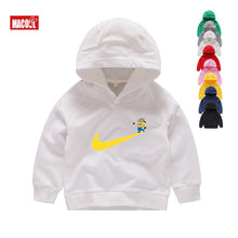 Load image into Gallery viewer, Boys Hoodies funny Children Sweatshirts cool 2019 Autumn toddler sweatshirt kids Baby Girl outfit Long Sleeves Top white for boy