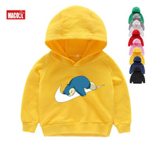 Load image into Gallery viewer, Boys Hoodies funny Children Sweatshirts cool 2019 Autumn toddler sweatshirt kids Baby Girl outfit Long Sleeves Top white for boy
