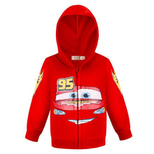 Load image into Gallery viewer, Baby Boys Superheroes Cartoon Hoodie Iron Man Captain America Thor Hulk Bat Man Superman Sweatshirt Kids Toy Story Cars Clothes