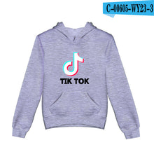 Load image into Gallery viewer, Tic Tok Hoodies Kids Baby Boys Girls Clothes Cotton Hooded Hoodie Sweatshirt With Pocket Children's Kids Casual Sportswear