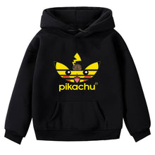 Load image into Gallery viewer, 2019 Winter Hoodies New Pokemon Print Girls Boys Hooded Coat Outwear Kids Clothing Toddler Baby Sweatshirts Long Sleeve Tops