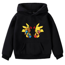 Load image into Gallery viewer, 2019 Winter Hoodies New Pokemon Print Girls Boys Hooded Coat Outwear Kids Clothing Toddler Baby Sweatshirts Long Sleeve Tops