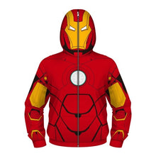 Load image into Gallery viewer, Zipper Mask Boys Jacket Star Wars The Avengers Captain America iron Man Darth Vader Spiderman Kids Boys Sweatshirt Hoodies Coats