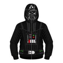 Load image into Gallery viewer, Zipper Mask Boys Jacket Star Wars The Avengers Captain America iron Man Darth Vader Spiderman Kids Boys Sweatshirt Hoodies Coats