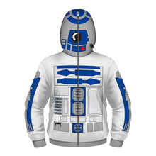 Load image into Gallery viewer, Zipper Mask Boys Jacket Star Wars The Avengers Captain America iron Man Darth Vader Spiderman Kids Boys Sweatshirt Hoodies Coats