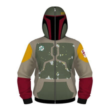 Load image into Gallery viewer, Zipper Mask Boys Jacket Star Wars The Avengers Captain America iron Man Darth Vader Spiderman Kids Boys Sweatshirt Hoodies Coats