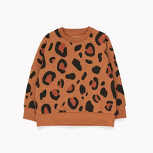 Load image into Gallery viewer, EnkeliBB Child Brand Leopard Sweatshirt and Pants Kids Boys Girls Fashion Lucky Clothes Sets Baby Brand Winter Hoody Tops Cat