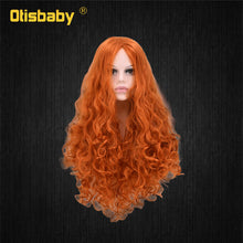 Load image into Gallery viewer, Winter Long Sleeve Fantasia Merida Princess Gothic Dress with Wig Kids Disguise Halloween Child  Lolita Girl Carnival Costume