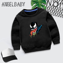 Load image into Gallery viewer, Kids Marvel Movie Venom Print Cartoon Hoodies Boys Girls Sweatshirt  Children Autumn Tops Baby Cotton Clothes,KYT5271