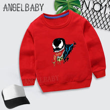 Load image into Gallery viewer, Kids Marvel Movie Venom Print Cartoon Hoodies Boys Girls Sweatshirt  Children Autumn Tops Baby Cotton Clothes,KYT5271