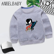 Load image into Gallery viewer, Kids Marvel Movie Venom Print Cartoon Hoodies Boys Girls Sweatshirt  Children Autumn Tops Baby Cotton Clothes,KYT5271