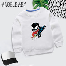 Load image into Gallery viewer, Kids Marvel Movie Venom Print Cartoon Hoodies Boys Girls Sweatshirt  Children Autumn Tops Baby Cotton Clothes,KYT5271