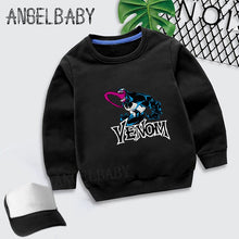 Load image into Gallery viewer, Kids Marvel Movie Venom Print Cartoon Hoodies Boys Girls Sweatshirt  Children Autumn Tops Baby Cotton Clothes,KYT5271