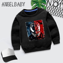 Load image into Gallery viewer, Kids Marvel Movie Venom Print Cartoon Hoodies Boys Girls Sweatshirt  Children Autumn Tops Baby Cotton Clothes,KYT5271