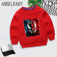 Load image into Gallery viewer, Kids Marvel Movie Venom Print Cartoon Hoodies Boys Girls Sweatshirt  Children Autumn Tops Baby Cotton Clothes,KYT5271