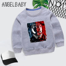 Load image into Gallery viewer, Kids Marvel Movie Venom Print Cartoon Hoodies Boys Girls Sweatshirt  Children Autumn Tops Baby Cotton Clothes,KYT5271