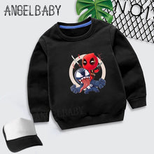 Load image into Gallery viewer, Kids Marvel Movie Venom Print Cartoon Hoodies Boys Girls Sweatshirt  Children Autumn Tops Baby Cotton Clothes,KYT5271