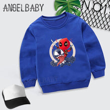 Load image into Gallery viewer, Kids Marvel Movie Venom Print Cartoon Hoodies Boys Girls Sweatshirt  Children Autumn Tops Baby Cotton Clothes,KYT5271