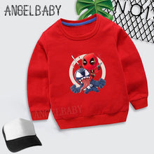 Load image into Gallery viewer, Kids Marvel Movie Venom Print Cartoon Hoodies Boys Girls Sweatshirt  Children Autumn Tops Baby Cotton Clothes,KYT5271