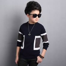 Load image into Gallery viewer, Kids Sweater for Boys Winter Infant Fleece Pullover Outerwear Long Sleeve Children Cotton Thicken Sweater Kids Knitwear Tops
