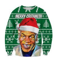 Load image into Gallery viewer, Men's sweater pull homme Ugly Christmas Sweater Santa Claus 3d Loose Hoodie Men Women christmas sweater men pull noel homme