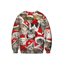 Load image into Gallery viewer, Ugly Christmas Sweater 3D Print Funny Xmas Pullover Hoodie Sweatshirt Men Women Holiday Party Autumn men's sweater