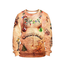 Load image into Gallery viewer, Ugly Christmas Sweater 3D Print Funny Xmas Pullover Hoodie Sweatshirt Men Women Holiday Party Autumn men's sweater