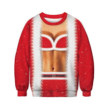 Load image into Gallery viewer, Ugly Christmas Sweater 3D Print Funny Xmas Pullover Hoodie Sweatshirt Men Women Holiday Party Autumn men's sweater