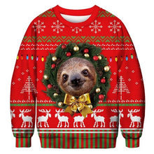 Load image into Gallery viewer, Ugly Christmas Sweater 3D Print Funny Xmas Pullover Hoodie Sweatshirt Men Women Holiday Party Autumn men's sweater
