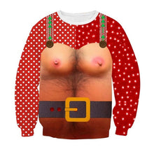 Load image into Gallery viewer, Ugly Christmas Sweater 3D Print Funny Xmas Pullover Hoodie Sweatshirt Men Women Holiday Party Autumn men's sweater
