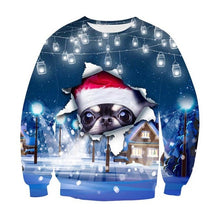Load image into Gallery viewer, Ugly Christmas Sweater 3D Print Funny Xmas Pullover Hoodie Sweatshirt Men Women Holiday Party Autumn men's sweater