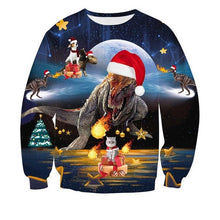 Load image into Gallery viewer, Ugly Christmas Sweater 3D Print Funny Xmas Pullover Hoodie Sweatshirt Men Women Holiday Party Autumn men's sweater
