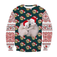 Load image into Gallery viewer, Ugly Christmas Sweater 3D Print Funny Xmas Pullover Hoodie Sweatshirt Men Women Holiday Party Autumn men's sweater