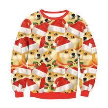 Load image into Gallery viewer, Ugly Christmas Sweater 3D Print Funny Xmas Pullover Hoodie Sweatshirt Men Women Holiday Party Autumn men's sweater