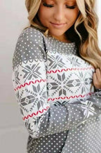 Load image into Gallery viewer, Women Christmas Sweater Elk love Christmas tree stripe print Jumper Winter Pullover Slim Top Outwear pull noel femme