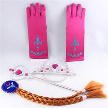 Load image into Gallery viewer, Girls elsa dress new snow queen costumes for kids cosplay dresses princess disfraz carnaval vestido de festa infantil congelados