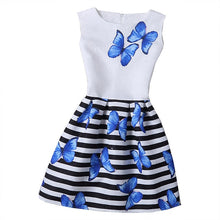 Load image into Gallery viewer, 2019 New Girls Dresses for Girls Vestidos Princess Teenagers Party Dress Summer Butterfly Dress Children Costume Kids Clothes