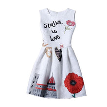 Load image into Gallery viewer, 2019 New Girls Dresses for Girls Vestidos Princess Teenagers Party Dress Summer Butterfly Dress Children Costume Kids Clothes