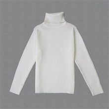 Load image into Gallery viewer, LILIGIRL Baby Girls Winter Turtleneck Sweater Colthes 2018 Autumn Boys Children Clothing Pullover Knitted Solid Kids Sweaters