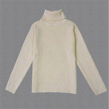 Load image into Gallery viewer, LILIGIRL Baby Girls Winter Turtleneck Sweater Colthes 2018 Autumn Boys Children Clothing Pullover Knitted Solid Kids Sweaters