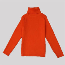 Load image into Gallery viewer, LILIGIRL Baby Girls Winter Turtleneck Sweater Colthes 2018 Autumn Boys Children Clothing Pullover Knitted Solid Kids Sweaters