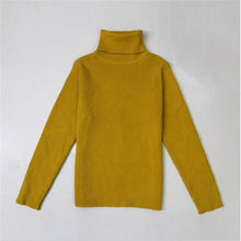 Load image into Gallery viewer, LILIGIRL Baby Girls Winter Turtleneck Sweater Colthes 2018 Autumn Boys Children Clothing Pullover Knitted Solid Kids Sweaters